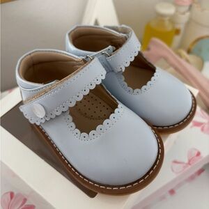 Elephantito Kids Blue Mary Jane Shoes